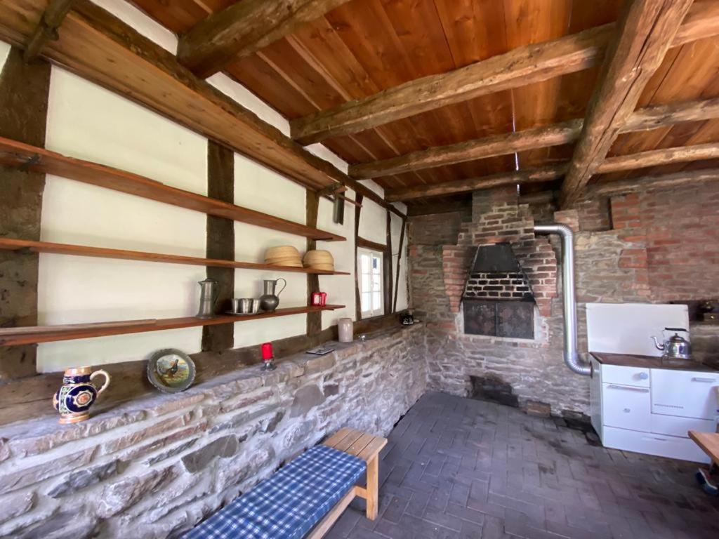 Ferienwohnung Am Alten Backhaus Бад Берлебург Екстериор снимка